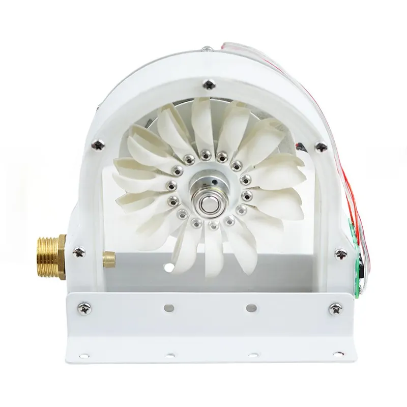 Renewable Energy Hydro - 96mm Außendurchmesser Pelton-Turbine für DIY-Wasserkraftgenerator Hocheffiziente