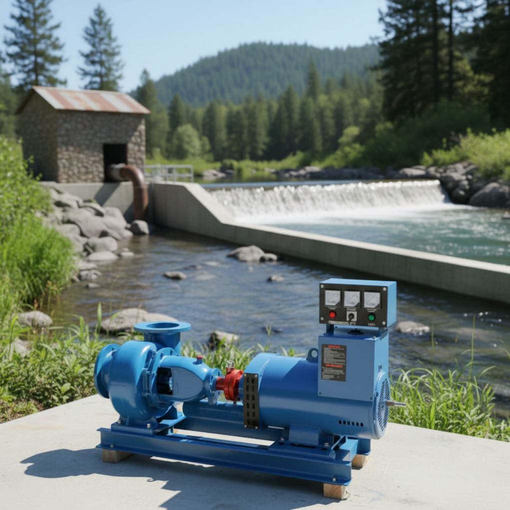 Renewable Energy Hydro - 30-100KW Kleiner Wasserkraftgenerator 380V Wasserturbine für