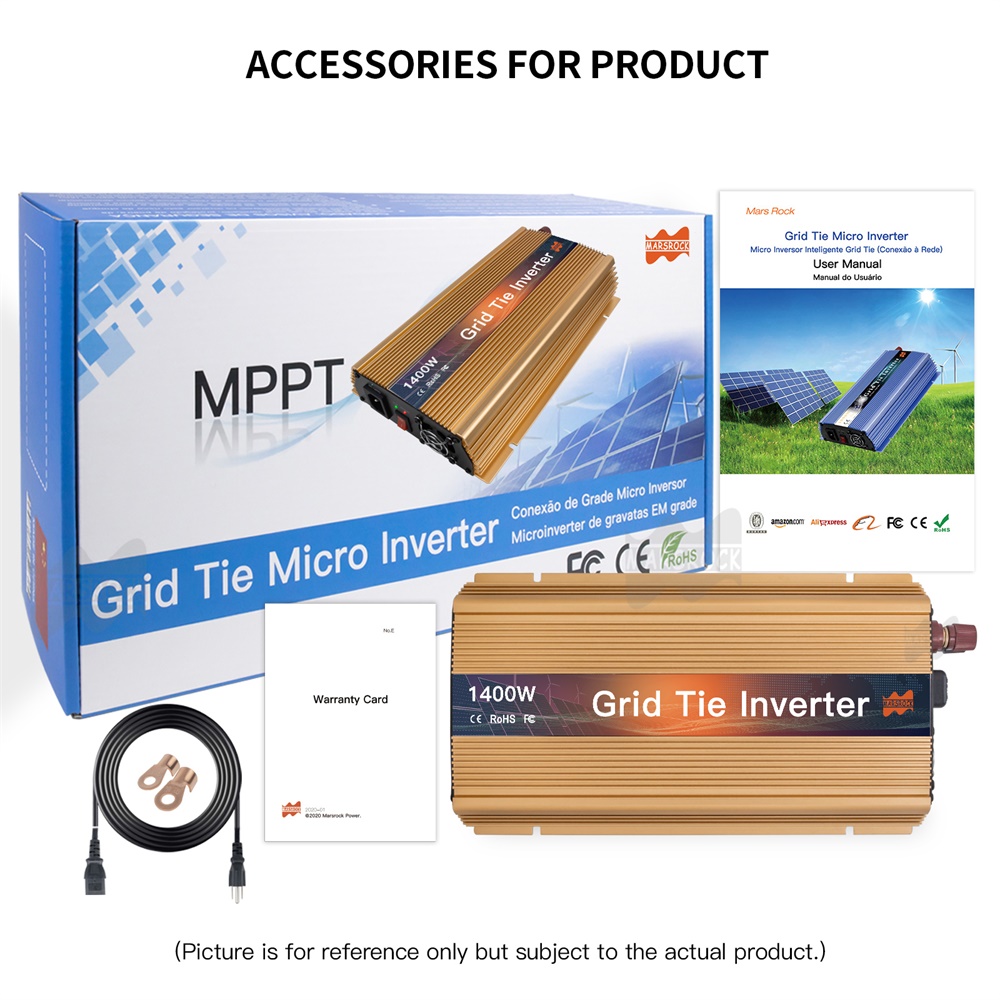 1000-1400W Netzgekoppelter Mik – Grid Tie Micro Inverter Bewertung und Preis