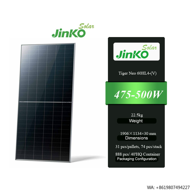Jinko Tiger Neo 60HL4-(V) 475- – Jinko Solar Panel Tiger Neo Bewertung und Preis