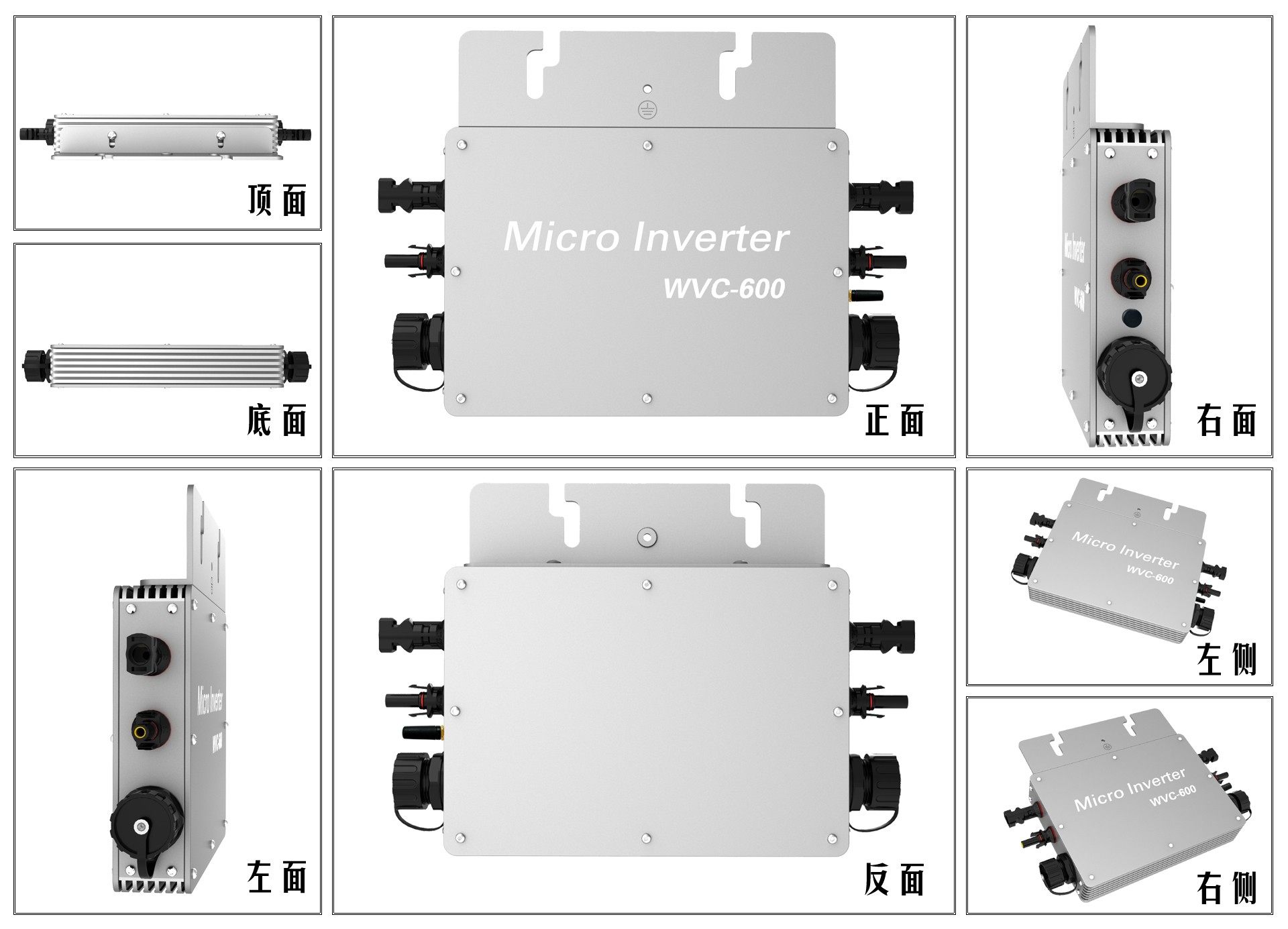 WIFI IoT WVC Solar PV Smart Mi – Grid Tie Micro Inverter Bewertung und Preis