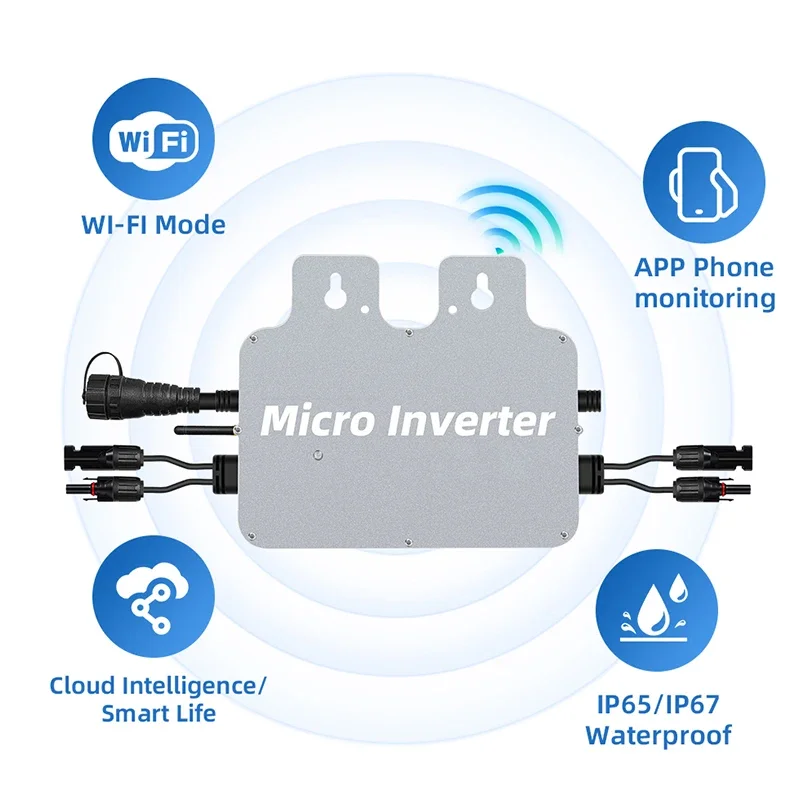 2026/800W Netzgekoppelter Sola – Grid Tie Micro Inverter Bewertung und Preis