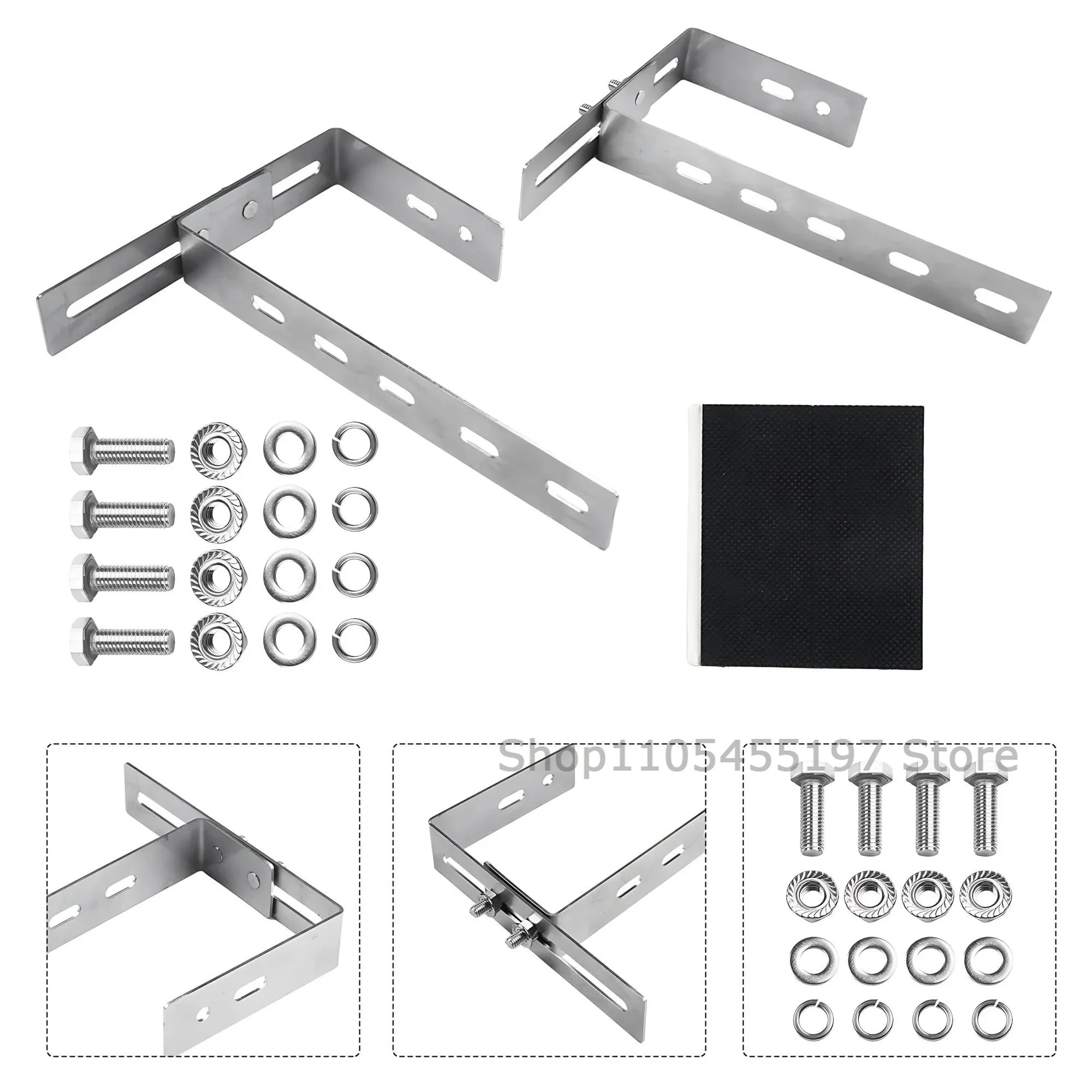 2 Stück verstellbare Balkon-So – Solar Panel Tilt Mount Bewertung und Preis