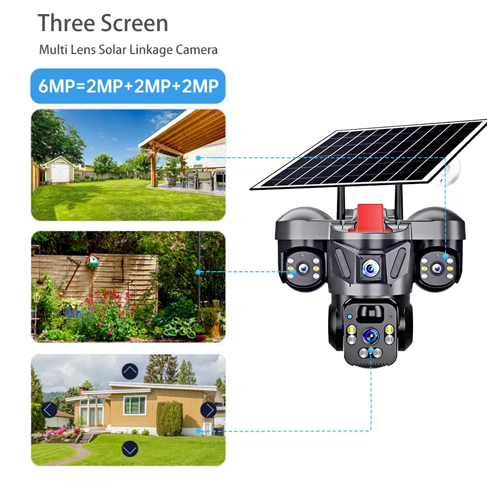KERUI V380 Pro Outdoor PTZ 6MP – Solar Panel Tilt Mount Bewertung und Preis