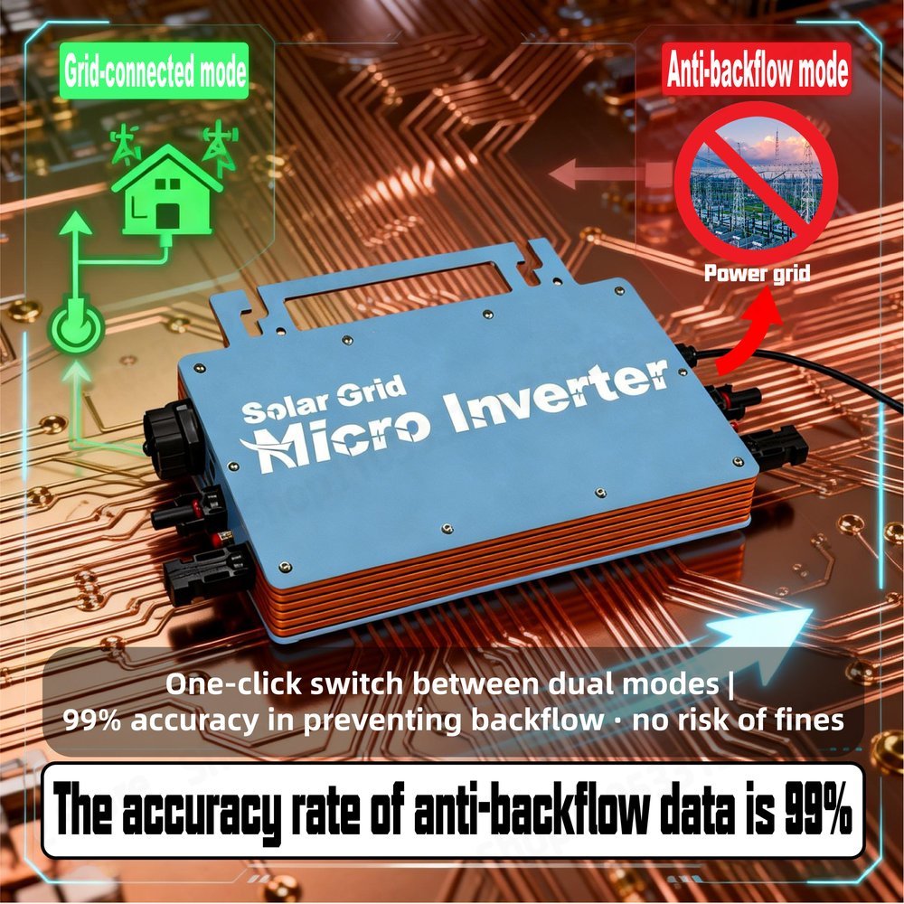 Mikrowechselrichter 1200W Netz – Grid Tie Micro Inverter Bewertung und Preis